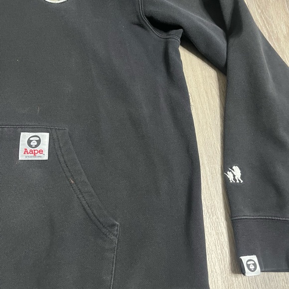 A Bathing Ape Black Hoodie - Picture 2 of 5